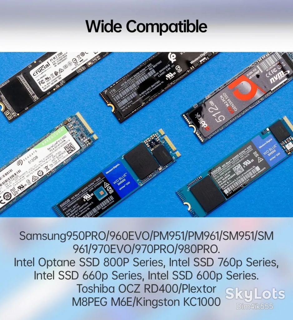 Адаптер JEYI M.2 NVMe M-key SSD to PCI-E 3.0 X16 - фото фото фото 7