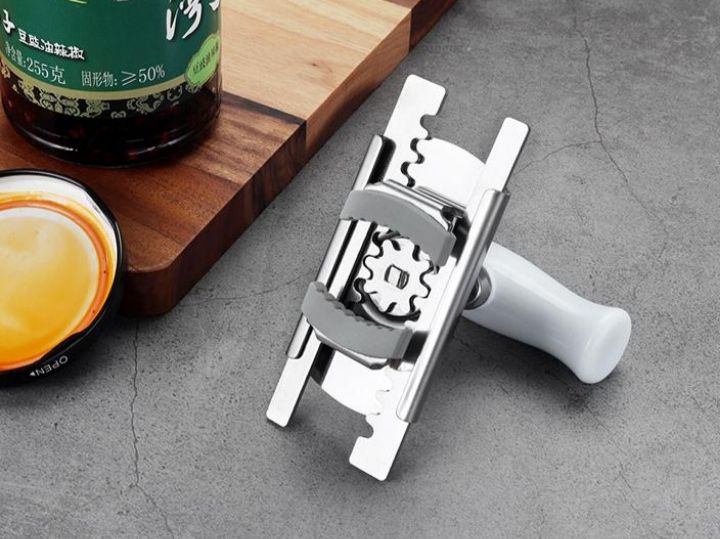 Відкривачка для банок і пляшок JAR Opener ключ для гвинтових кришок з різьбою - фото фото фото 6
