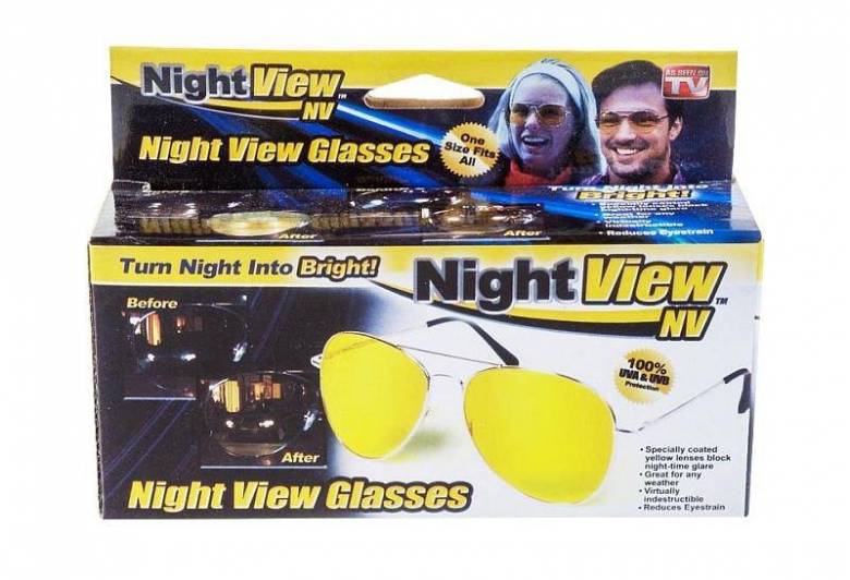 Очки ночного видения Night View Glasses - фото фото фото 0