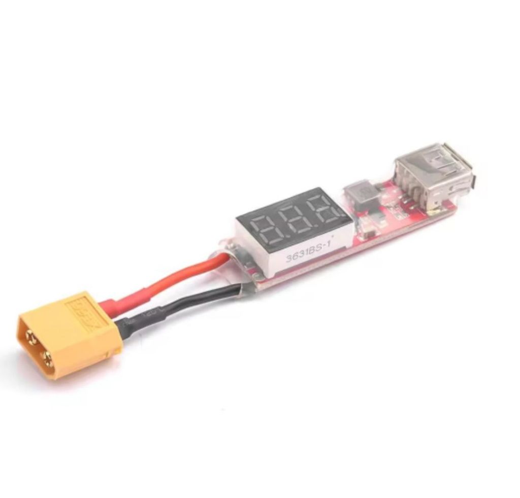 Пристрій для заряджання XT-60 на USB  (2s-6s, 5В) - фото фото фото 1