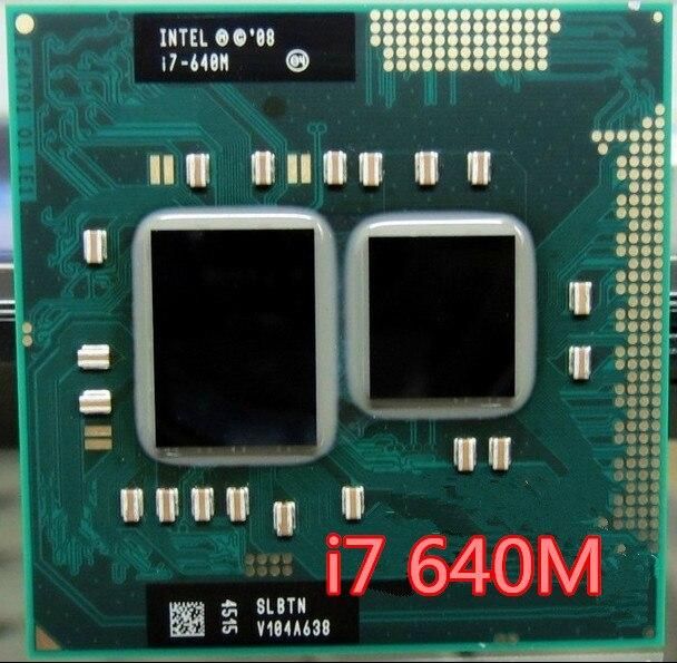 Intel Core i7-640M SLBTN Socket G1 Процесор для ноутбука - фото фото фото 0