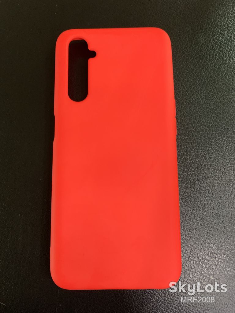 Чохол Silicone Cover для Realme 6 red - фото фото фото 1