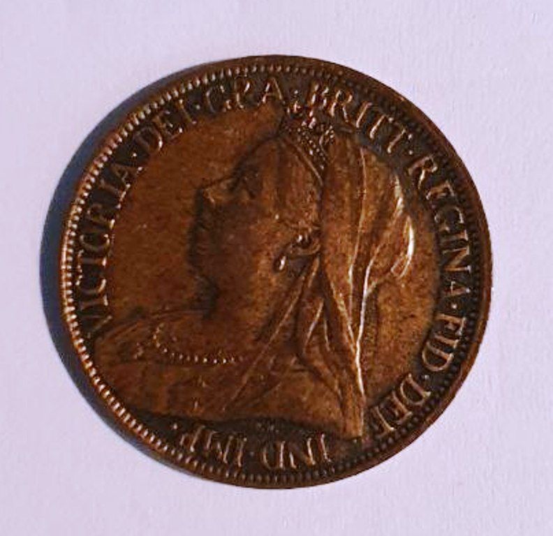 FARTHING 1898 VICTORIA DEI GRA BRITT REGINA FID DEF IND IMP - фото фото фото 2