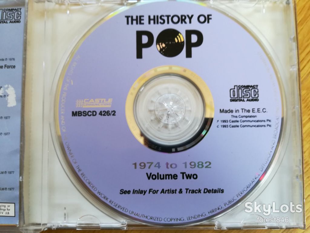 The history of pop-1974 to 1982-Vol. 2-состояние: 4 - фото фото фото 5