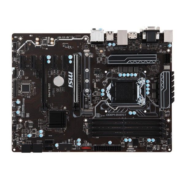 Мать 1151, MSI Z270-A PRO, Intel Z270 chipset - фото фото фото 0