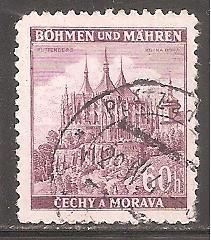 Богемия и Моравия 1939 Sc.29 гаш. - фото фото фото 0