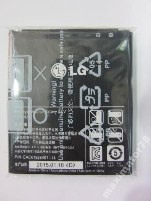 ОРИГИНА АККУМУЛЯТОР БАТАРЕЯ LG P768 D602 F200 P875 - фото фото фото 3