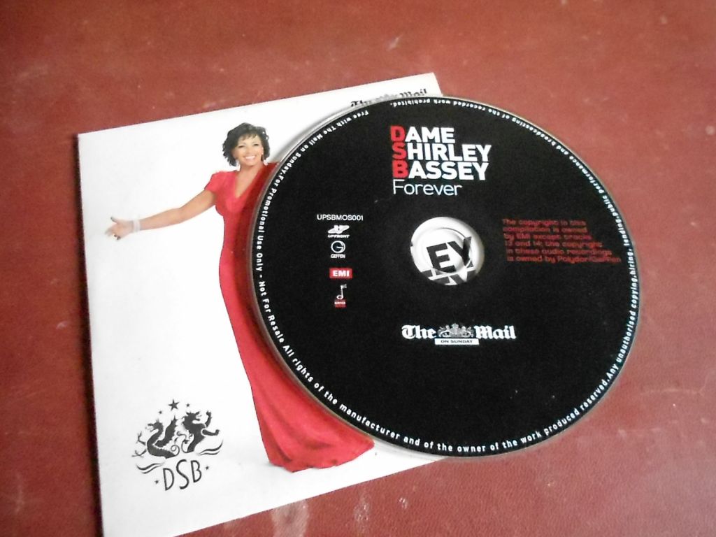 Shirley Bassey Forever CD фирменный б/у - фото фото фото 2
