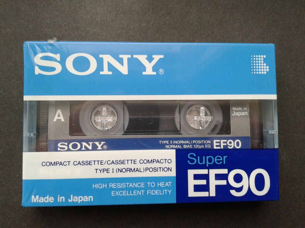Аудиокассеты Sony Super EF 90 - фото фото фото 0