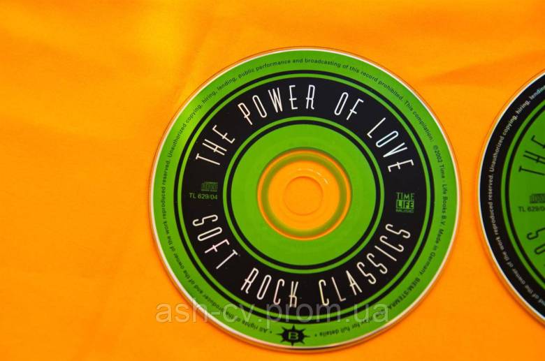 Музичний диск CD. THE POWER OF LOVE - Soft ROCK classics (2cd) - фото фото фото 4