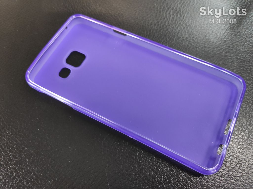 Силиконовый чехол Samsung A3 A310 2016 violet - фото фото фото 1