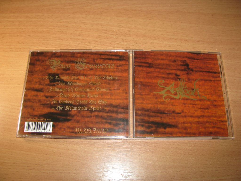AGALLOCH - Pale Folklore   (1999 The End 1st press,USA) - фото фото фото 0
