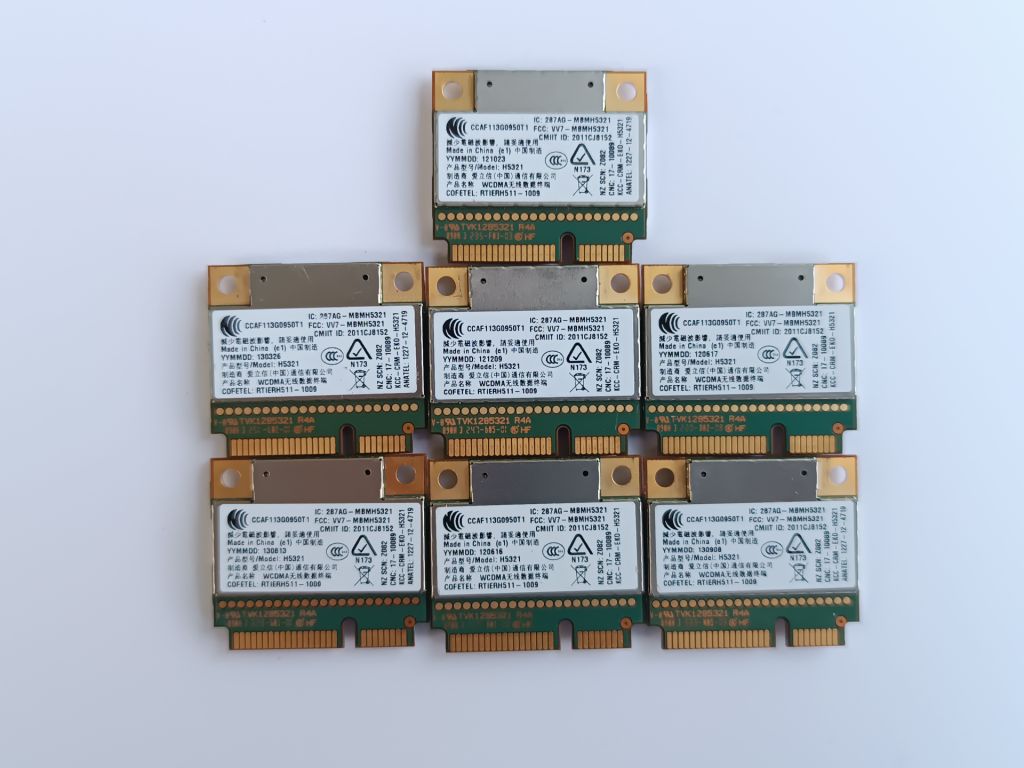 Модем 3G Ericsson H5321 Mini PCI 3G/HSPA+ GPS   (04W3786 60Y3297) Z3G010 - фото фото фото 1