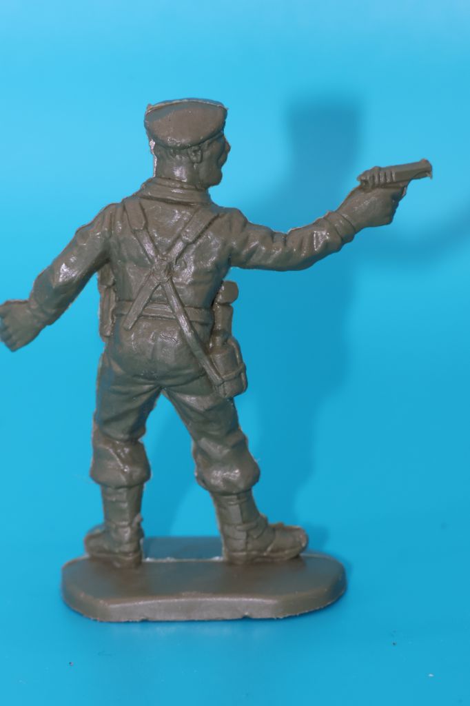 офіцер БРИТАНСЬКИЙ КОМАНДОС 54мм MATCHBOX Великобританія - фото фото фото 1