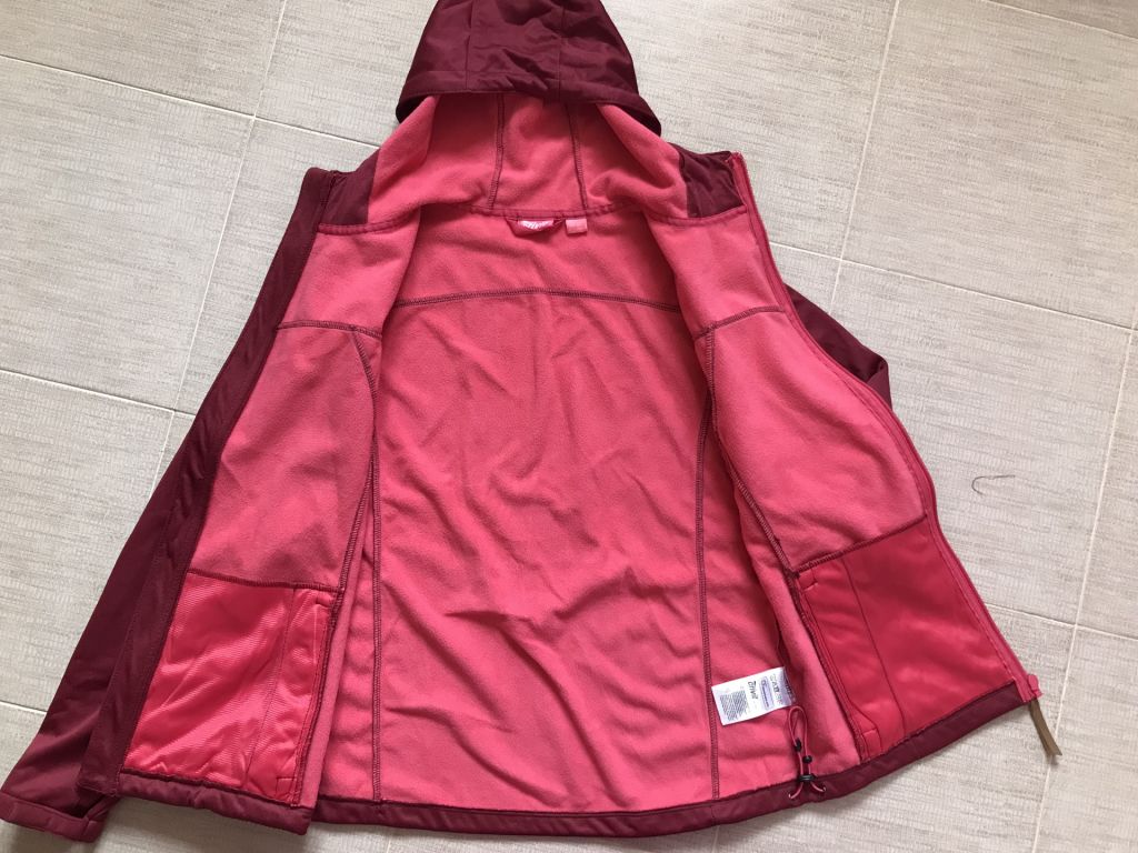 Деми куртка на флисе Softshell софтшел Crivit. Германия. S - фото фото фото 5