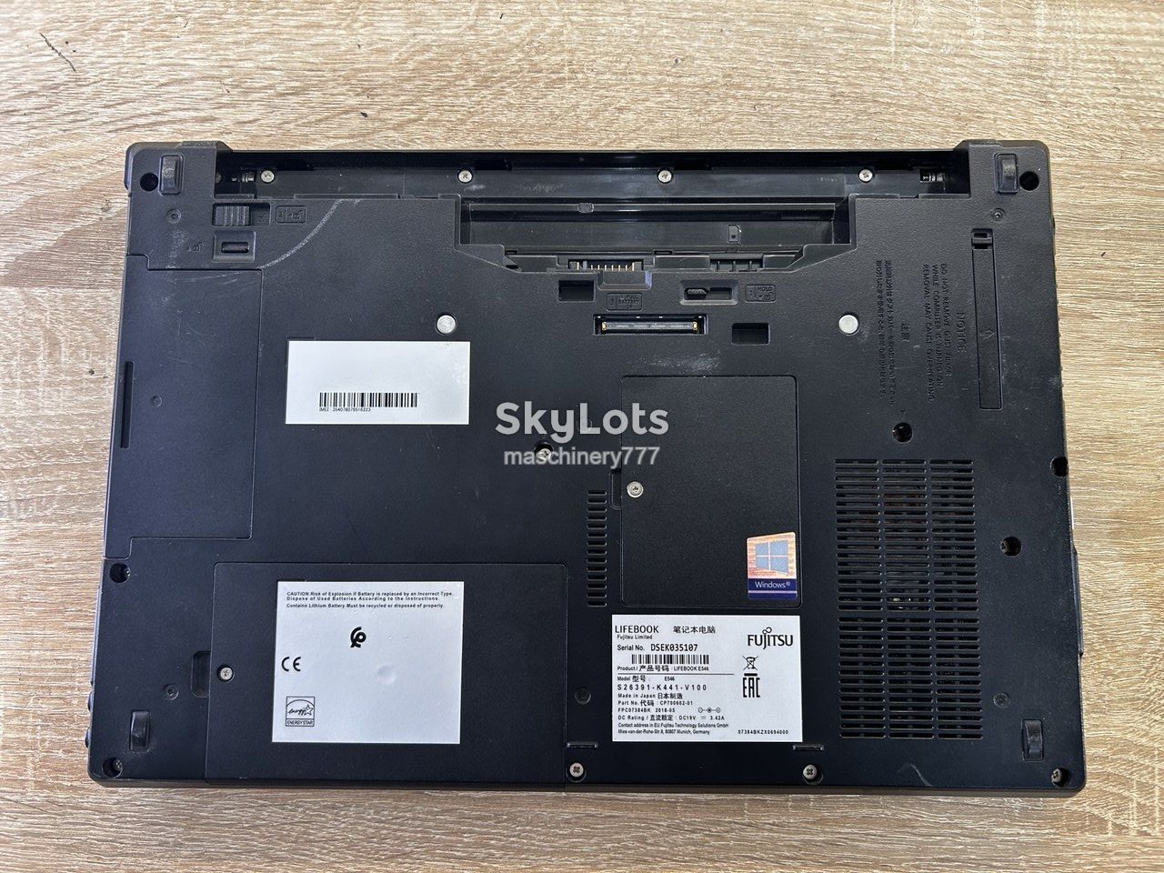ноутбук fujitsu e546-intel core i5-6300u-4gb ram ddr4-№а980 - фото фото фото 7