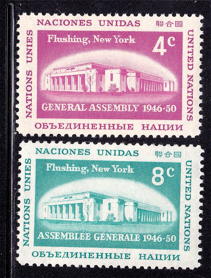 ООН / UN  1958 г MNH - - фото фото фото 0