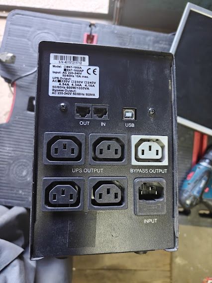 ИБП Бесперебойник UPS 1000 VA / ВА PowerCom BNT-1000AP № 261509504 - фото фото фото 1