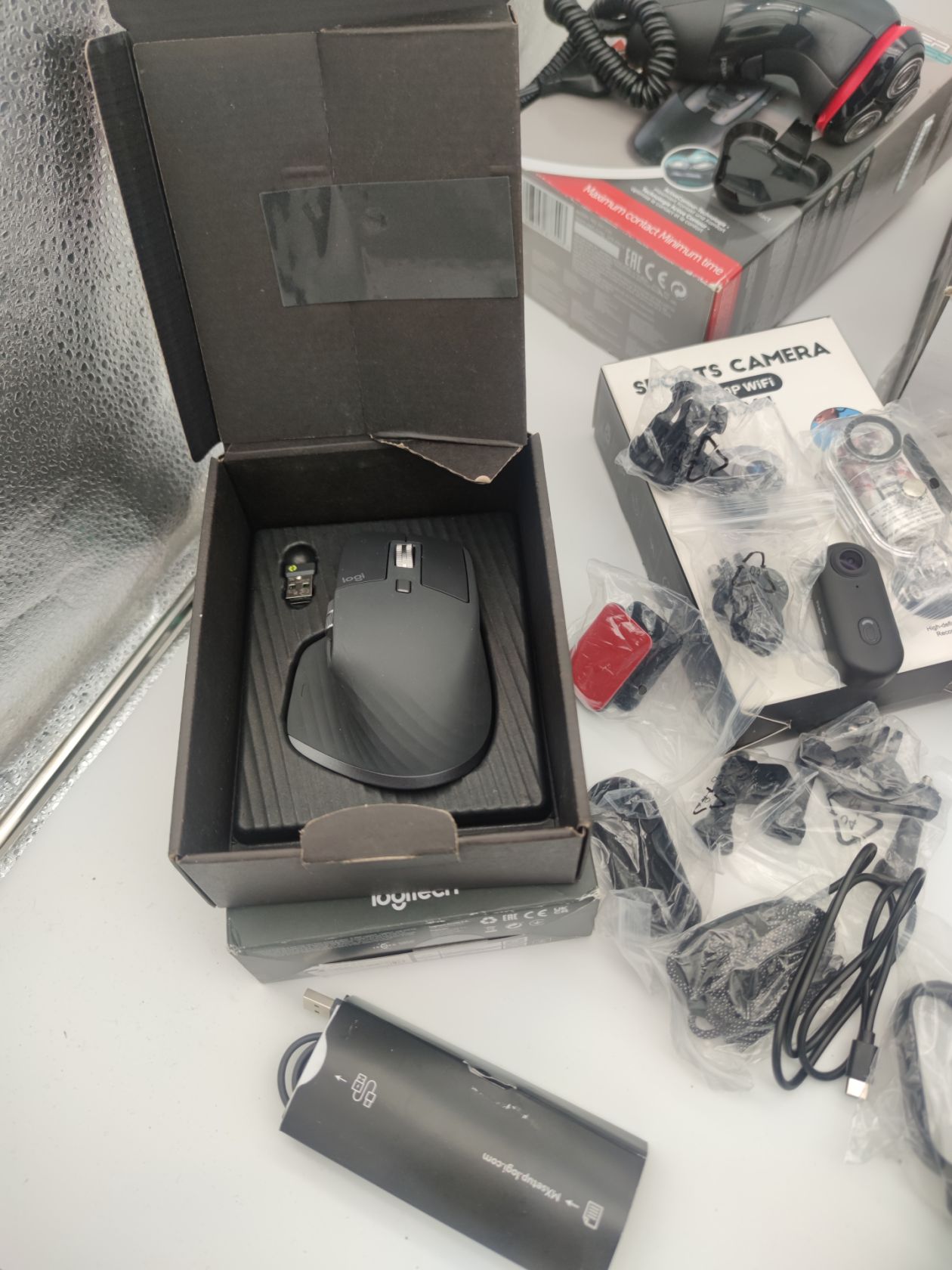 Мега лот  з Європи Logitech mx3, екшен камера.... - фото фото фото 1