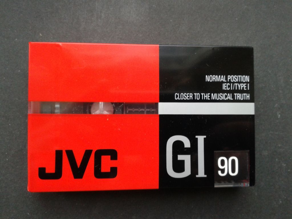 Аудиокассета JVC GI 90 - фото фото фото 0