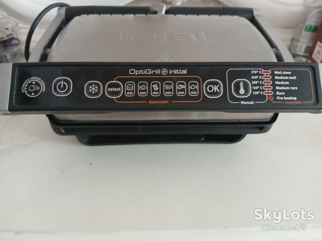 Електрогриль притискний гриль Tefal OptiGrill GC706D34 - фото фото фото 0