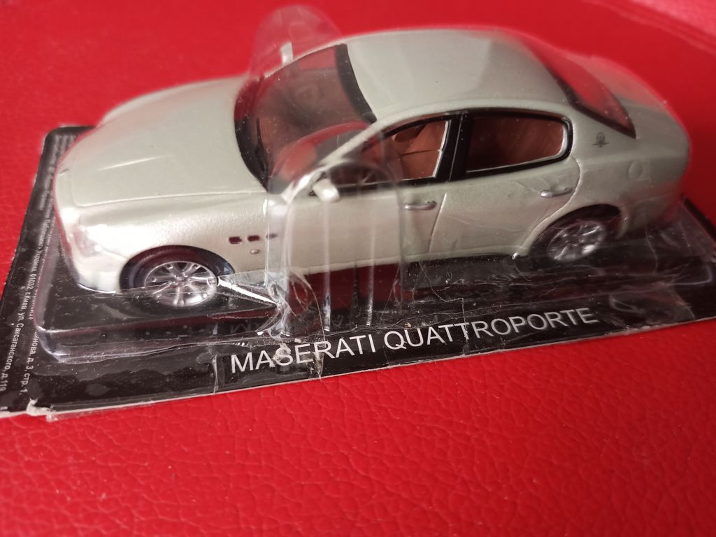 MASERATI  QUATTROPORTE  1:43 DeAgostini - фото фото фото 7