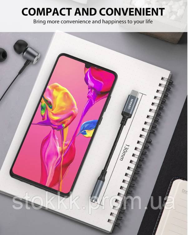 Адаптер для наушников NIMASO USB C на 3,5 мм - фото фото фото 4