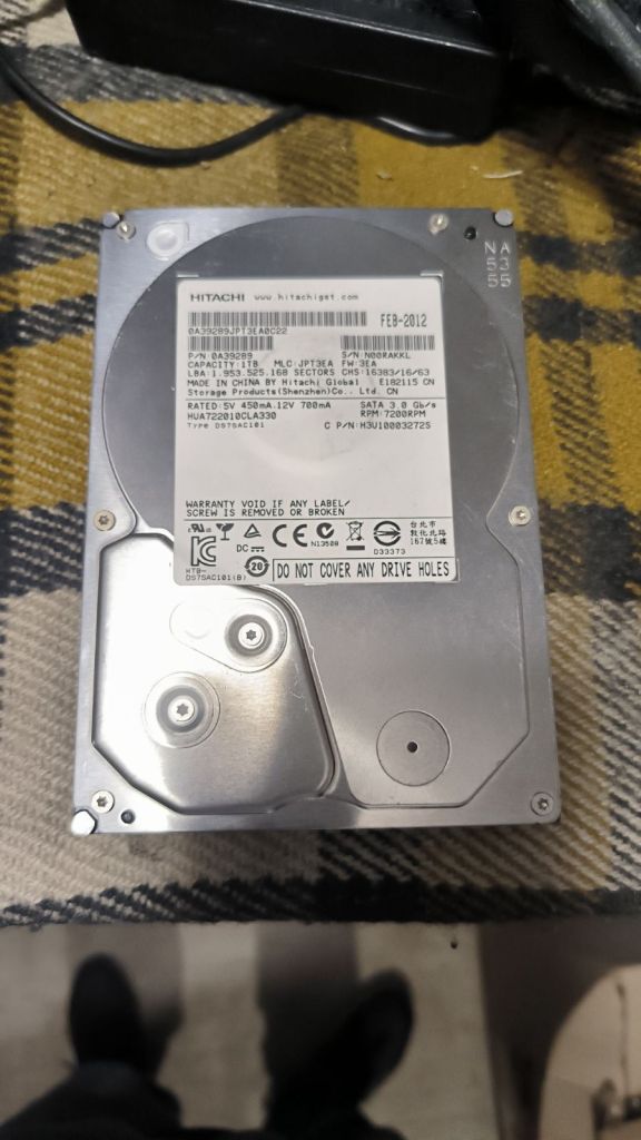 Жорсткий диск HDD HITACHI HUA722010CLA330 1TB №15 - фото фото фото 0