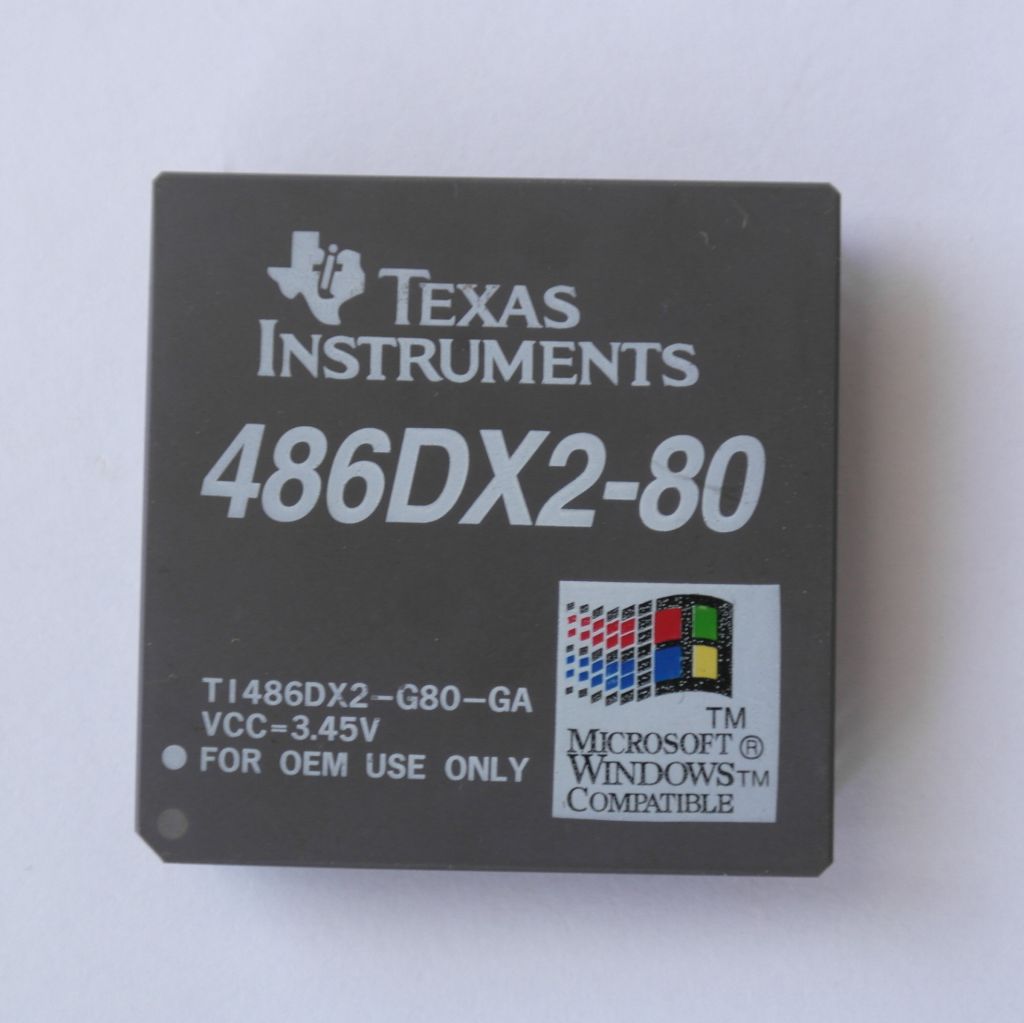 Процессор Texas Instruments 486DX2-80 - фото фото фото 0