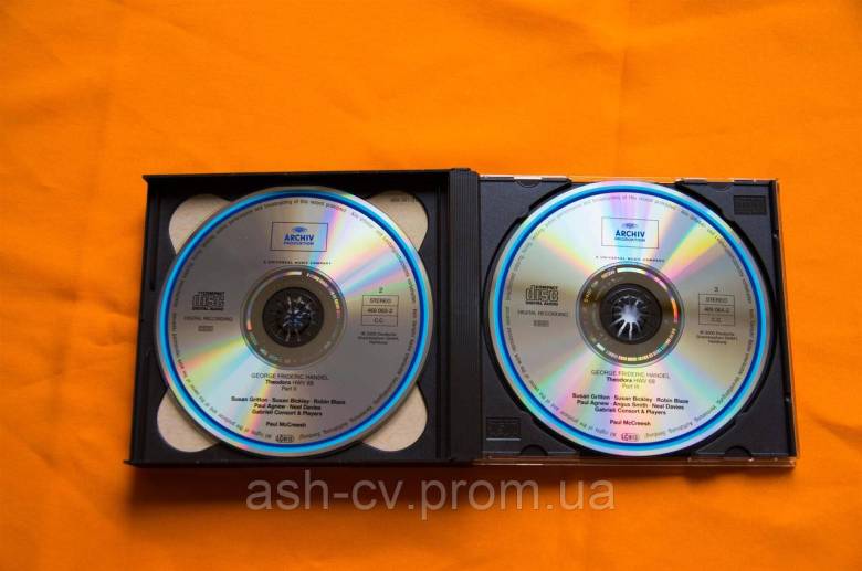 Музичний диск CD. HANDEL - THEODORA 3cd - фото фото фото 7