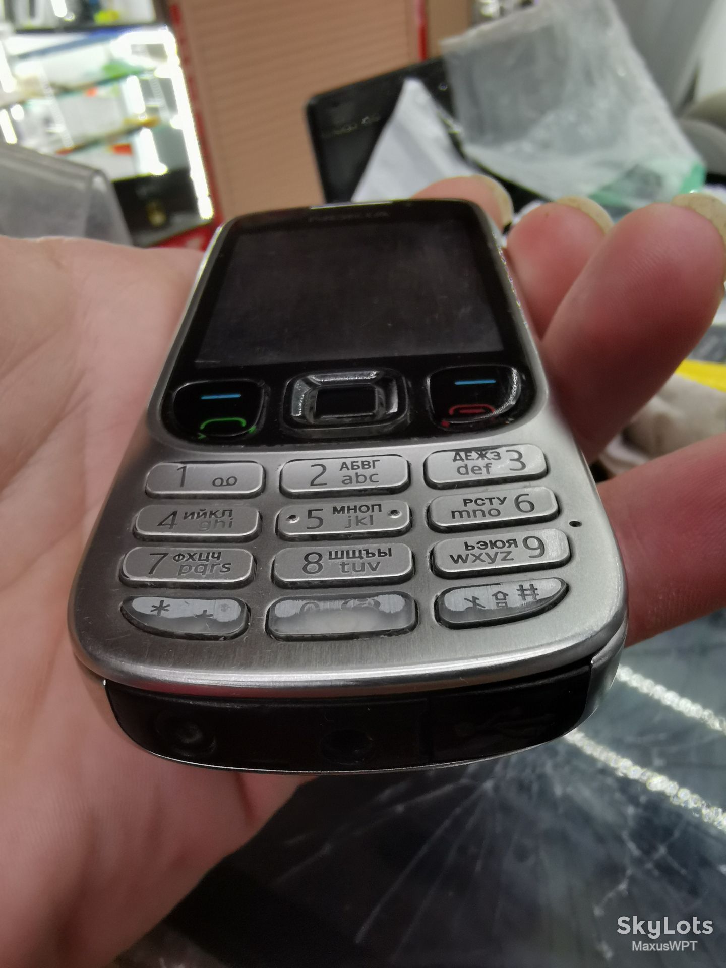 #shop Nokia 6303 silver classic 599/3 - фото фото фото 7