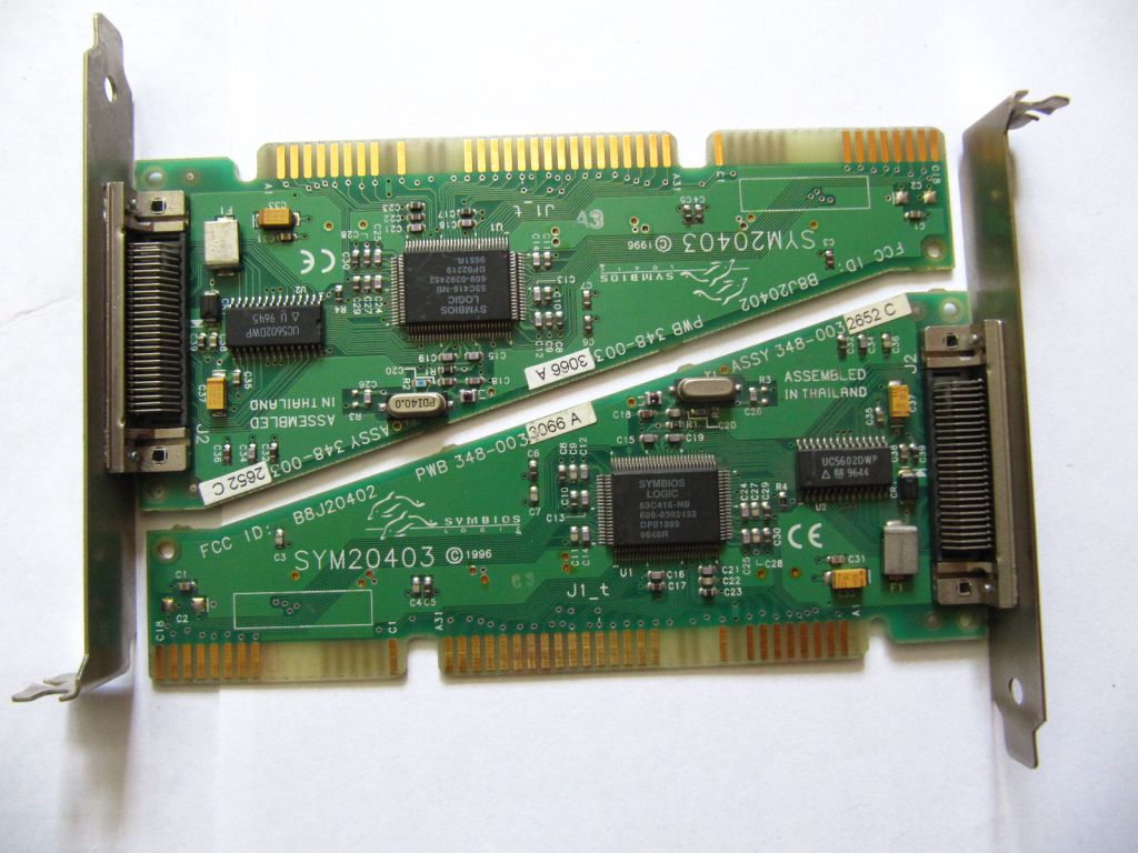 Symbios Logic Inc. SCSI HD50, Storage Server Controller SYM20403, ISA, 1996 - фото фото фото 0