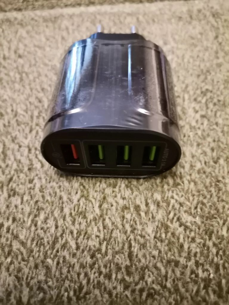 USB зарядное устройство USLION Quick Charge 3,0 48 Вт на 4 порта - фото фото фото 1