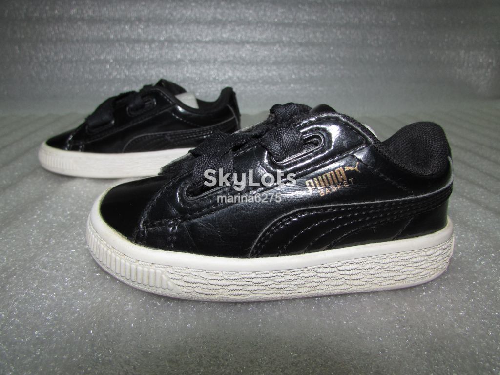 PUMA BASKET~Лаковые кроссовки ~ р 23 ОРИГИНАЛ - фото фото фото 1
