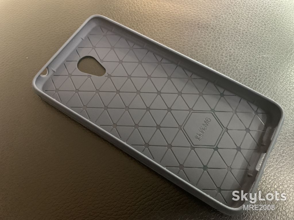 TPU чехол Carbon Armor для Meizu M6 blue - фото фото фото 2