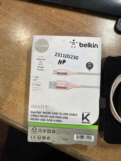 Кабель Belkin F2CU051bt04-C00 USB - Micro USB 1.2m № 231105230 - фото фото фото 2