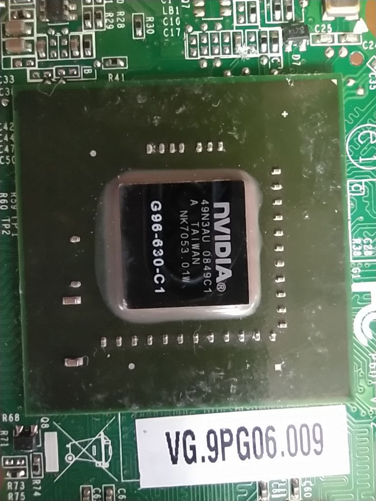 Видеокарта для ноутбука Nvidia Gforse 9500m, 1gb, MXMll - фото фото фото 1