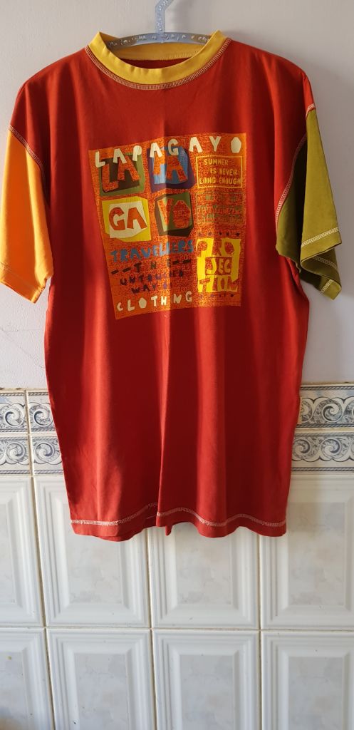 Футболка   (100% cotton, XL) б/у - фото фото фото 0