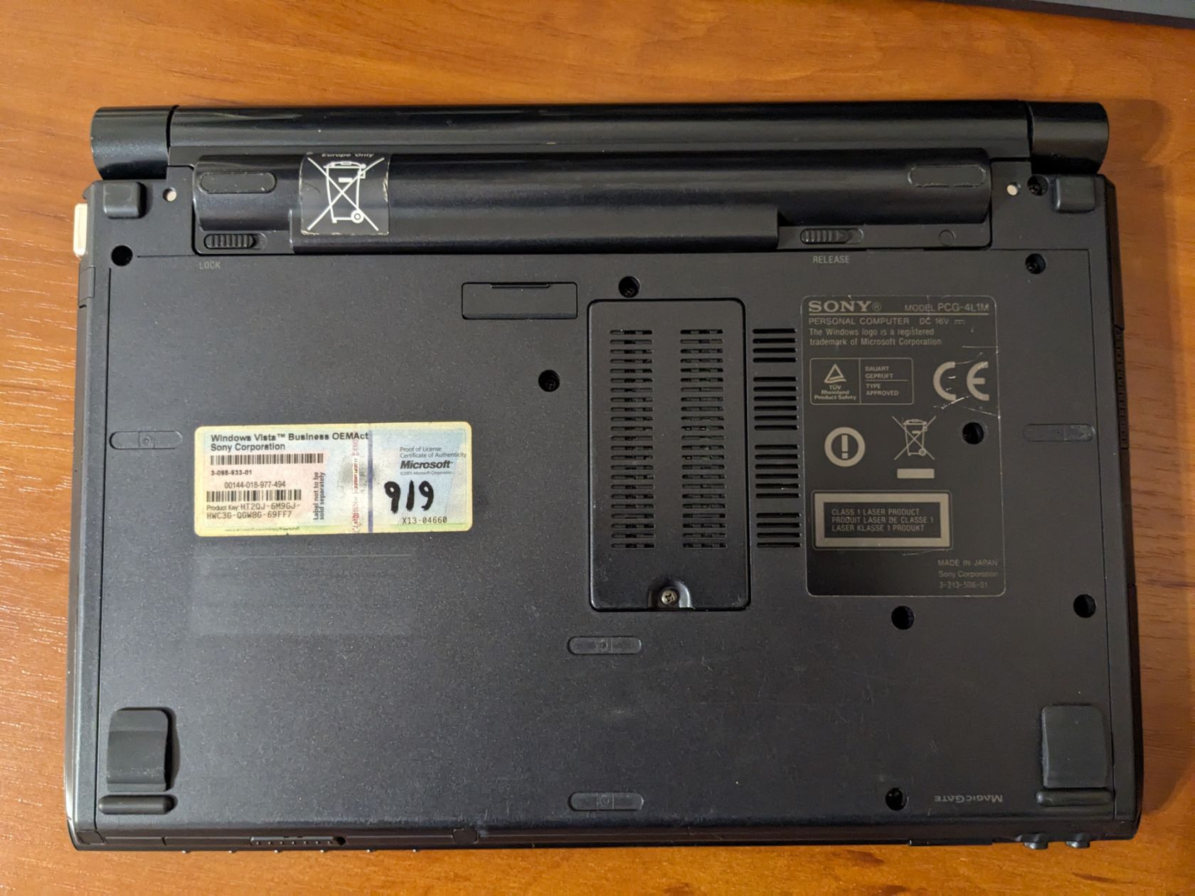 Ноутбук Sony Vaio VGN-TZ21WN - фото фото фото 4