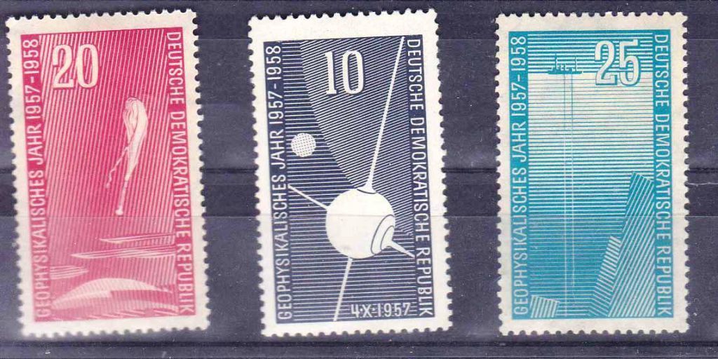 Космос . ГДР  1958 г  MNH - - фото фото фото 0