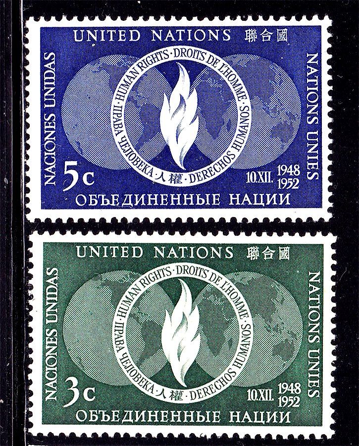 ООН / UN  1952 г  MNH - - фото фото фото 0