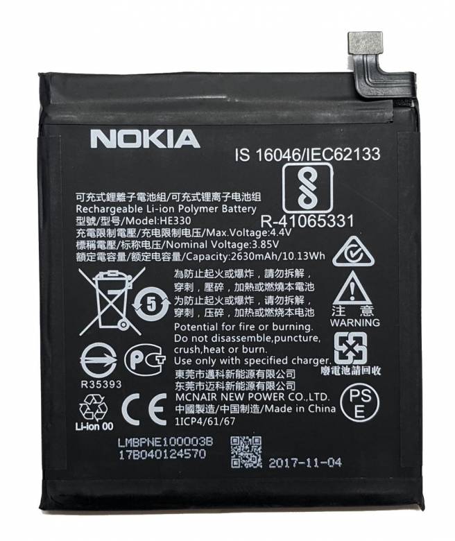 Аккумулятор Nokia 3 TA-1032 HE330 - фото фото фото 0