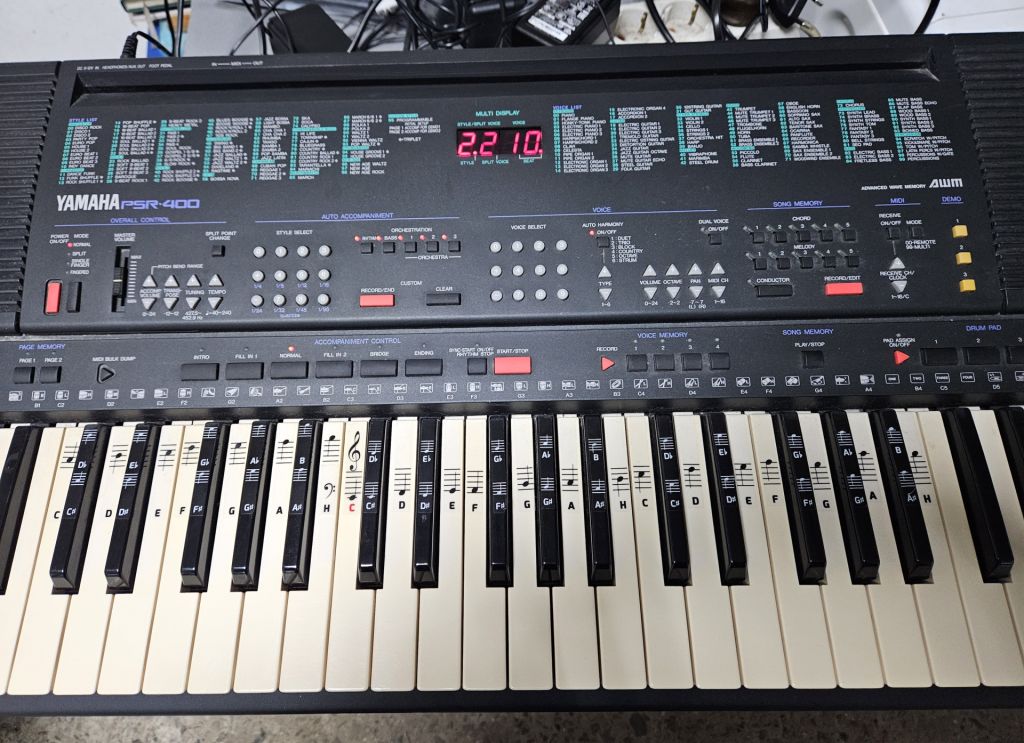 Синтезатор Yamaha PSR-400 - фото фото фото 5