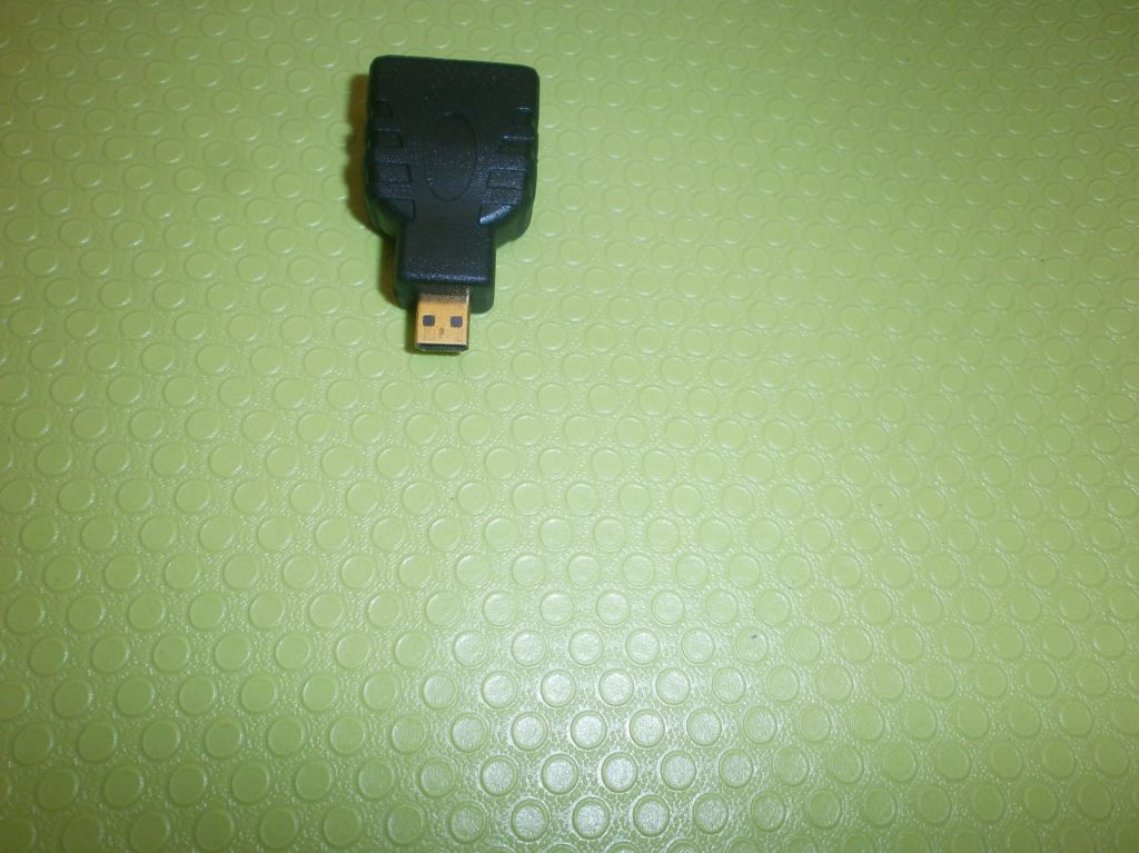 Перехідник HDMI гніздо    (мама) — micro HDMI штекер    (тато) адаптер - фото фото фото 0
