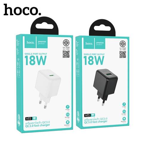 Зарядное устройство Hoco NT5, 1 USB порт 18W QC3.0 - фото фото фото 2