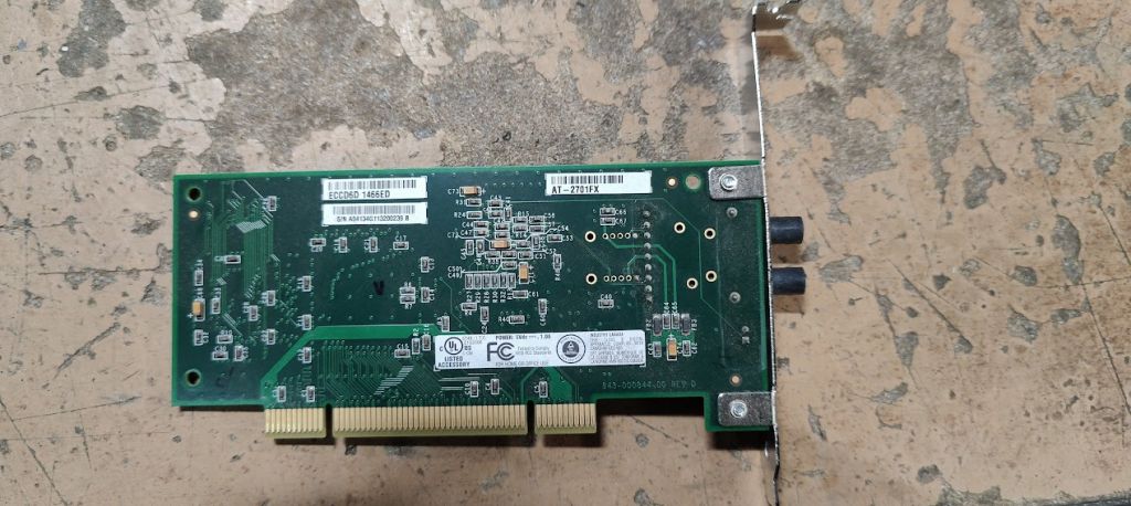 Сетевая карта Allied Telesis AT-2701FX PCI № 231105118 - фото фото фото 3