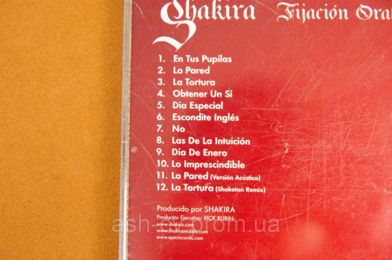 Музичний CD, Shakira Fijacin Oral - фото фото фото 7