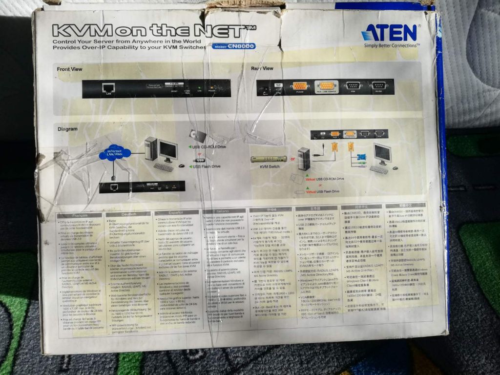 KVM IP удлинитель ATEN CN-8000 - фото фото фото 4