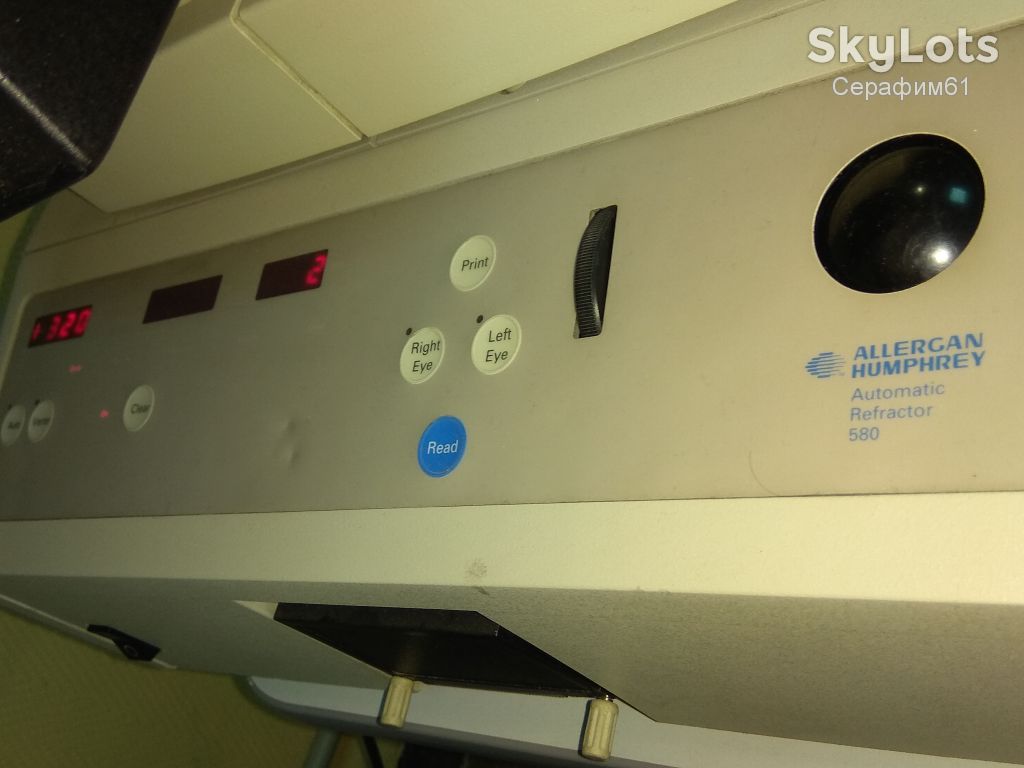Авторефрактометр Allergan Hamphrey Automatic Refractor 580 USA - фото фото фото 2