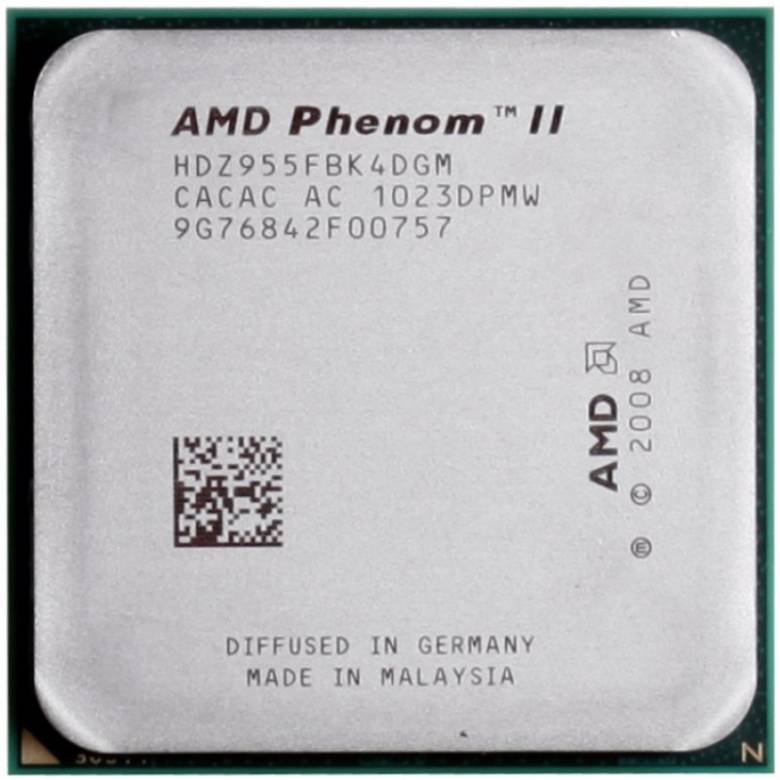 Процесор AMD Phenom II x4 955 BE 3.2 GHz AM3, 125W Б/В - фото фото фото 0